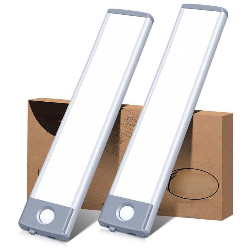 Spot Goods inteligente Ultra-Thin Hand Sweep Sensor luminária Usb Charging magnético Mounted Corridor Closet Led Sensor Cabinet luminárias