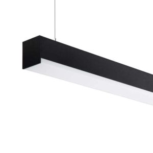 Modern Bar Lighting Black White Hanging Dimmable Industrial Linear Light Led For Sale