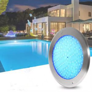 IP68 Waterproof 316 Stainless Steel Resin Filled RGB LED Underwater Pool Light 12V Submersible Lamp for Swimming Pool Fountain