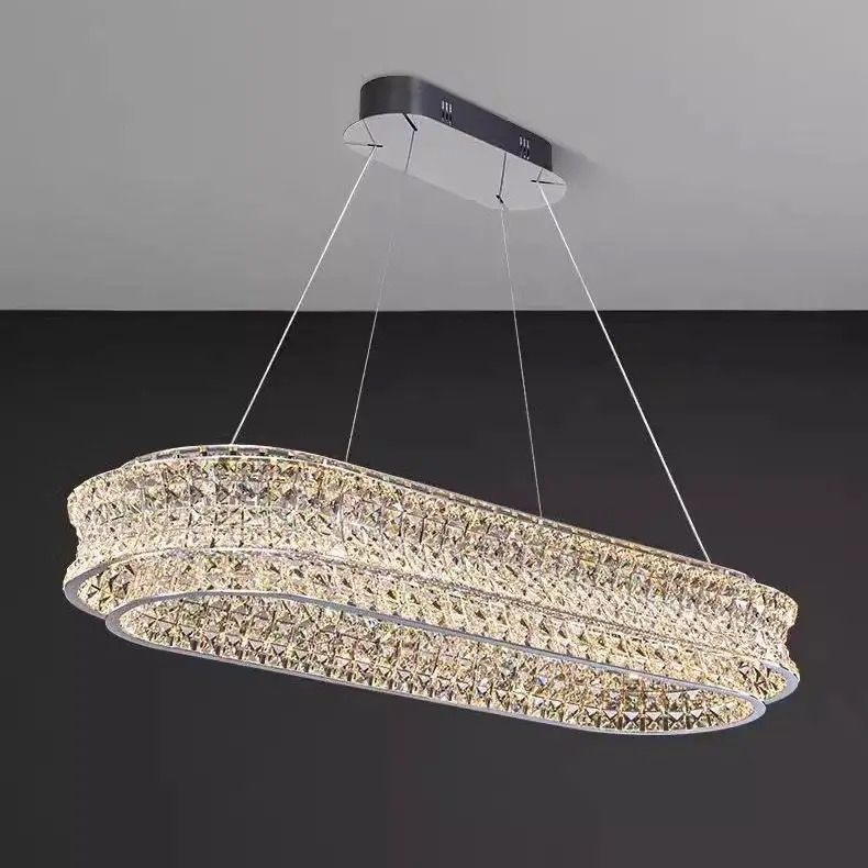 lustre iluminação Chandler Home High bar hotel Decorative Hanging lâmpada restaurante Led Big Chandeliers & lustre
