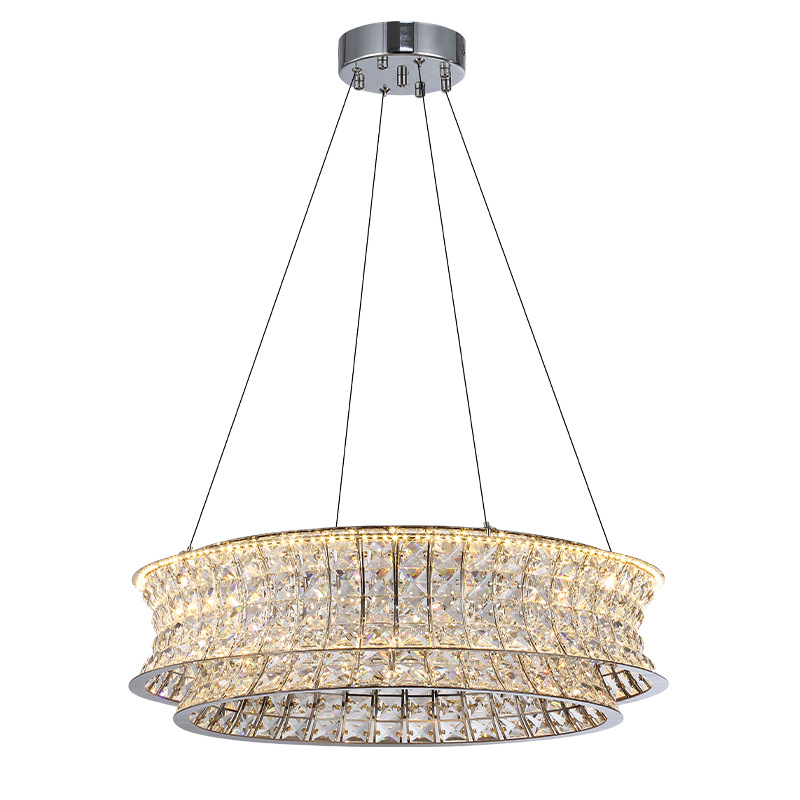 Decorative lâmpada grande Living Chandeliers iluminação Decoration Big Chandler bar cristal French Luxury lustre