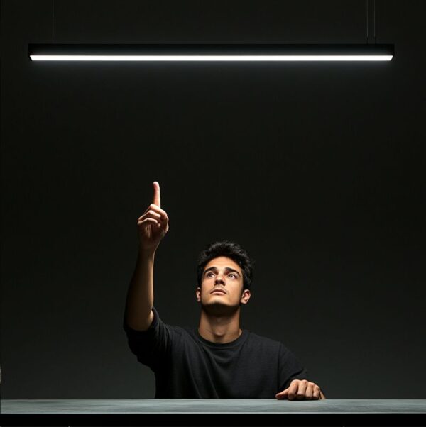 3ft 4ft 5ft LED luminária linear