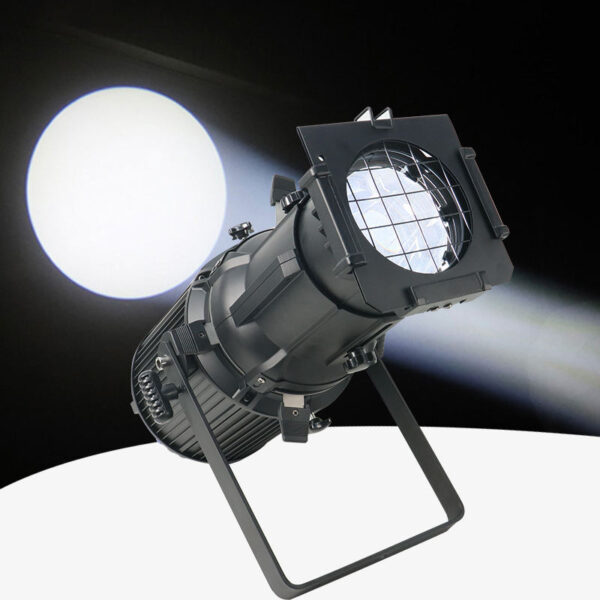 AICPOSE Professional Stage iluminação 200w Led Profile luminária interno Dmx 512 Ellipsoidal Spot luminária