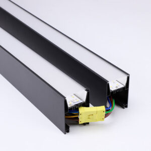 Modern Linking Linear Lighting Engineers Systems 36w 60w CCT Switchable Linear Light Anti Glare Aluminum Linear Light