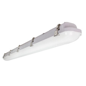 Factory Sales 40W IP65 Double T8 Tube Waterproof Lamp Fixture Steel Linear LED Tri-proof Light for Office & Garage