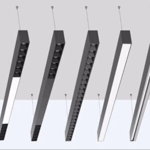 Modern 0-10v Dimmable ETL Linear Lamp 60W 120W IP33 Rated 5-Year Warranty Supermarket Suspended Ceiling LED Shop Light Aluminum