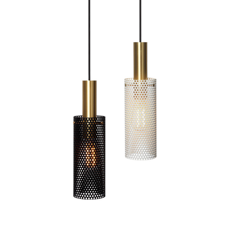 Post-moderno Metal Hollow Study lustre Creative hotel restaurante bar quarto Bedside sala de estar Designer lustre