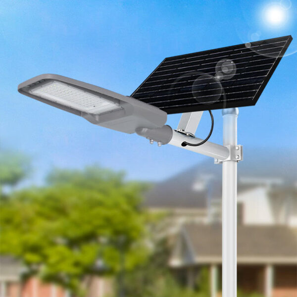 KCD Super Bright High Quality Dusk Till Dawn IP67 Semi Integrated externo 90w 100w 120w 200w 300w luminária pública solar LED