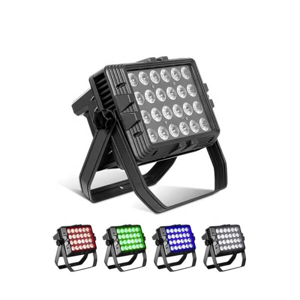AICPOSE High Power Dmx Rgbw Led Stage Flood Light 24x12w Rgbw Waterproof Floodlight Par Light