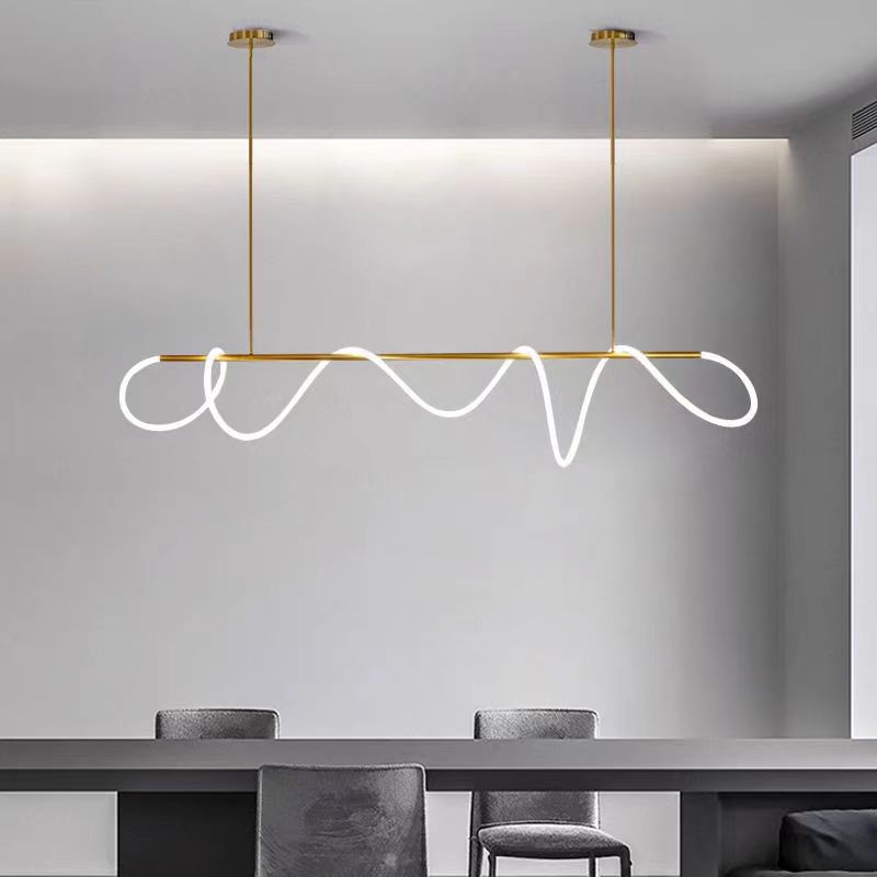 moderno lustre com Irregular luminárias ajustável sala de jantar cozinha Entryway sala de estar quarto LED pendente luminária