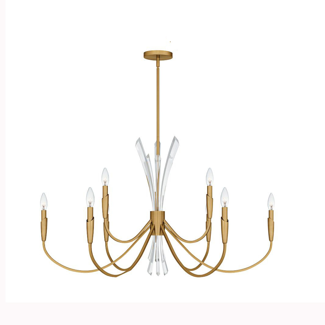 personalizado lâmpada interno sala de estar pendente moderno lustre preto Gold cozinha E14 E12 iluminação cristal lustre Luxury para casa