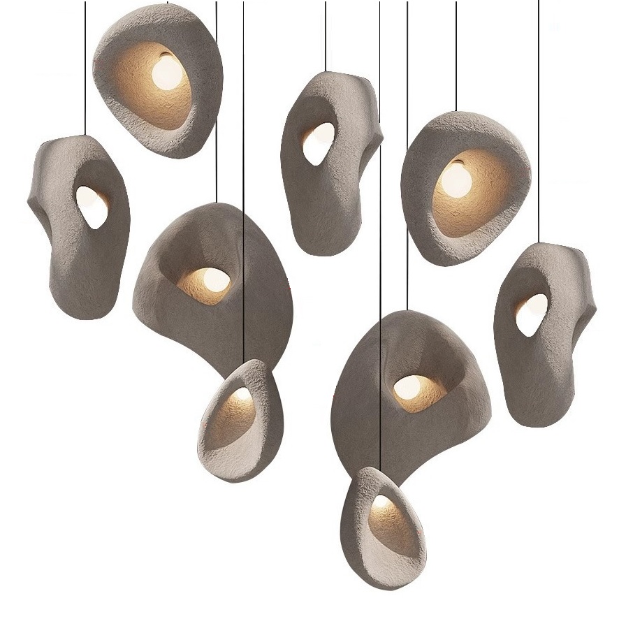 Cross-border Designer Quiet Wind Chandelier Cream Wind Clothing Store Homestay Restaurant Hotel Pick Empty Villa Lights