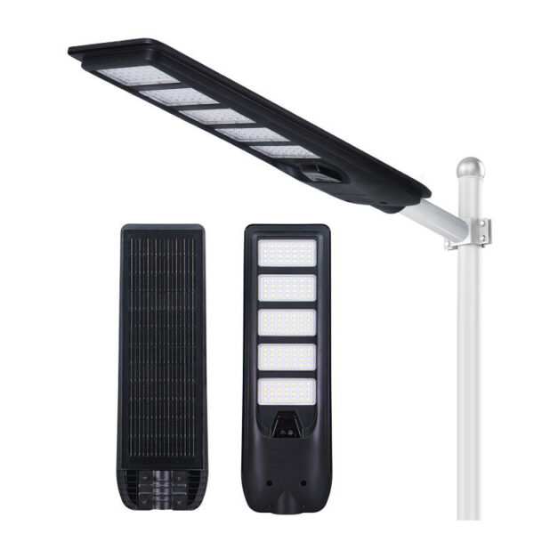 KCD à prova d'água IP65 High Lumen externo High Quality LED All in One Lithium Battery 60w 70w 250w 400w 500w luminária pública solar