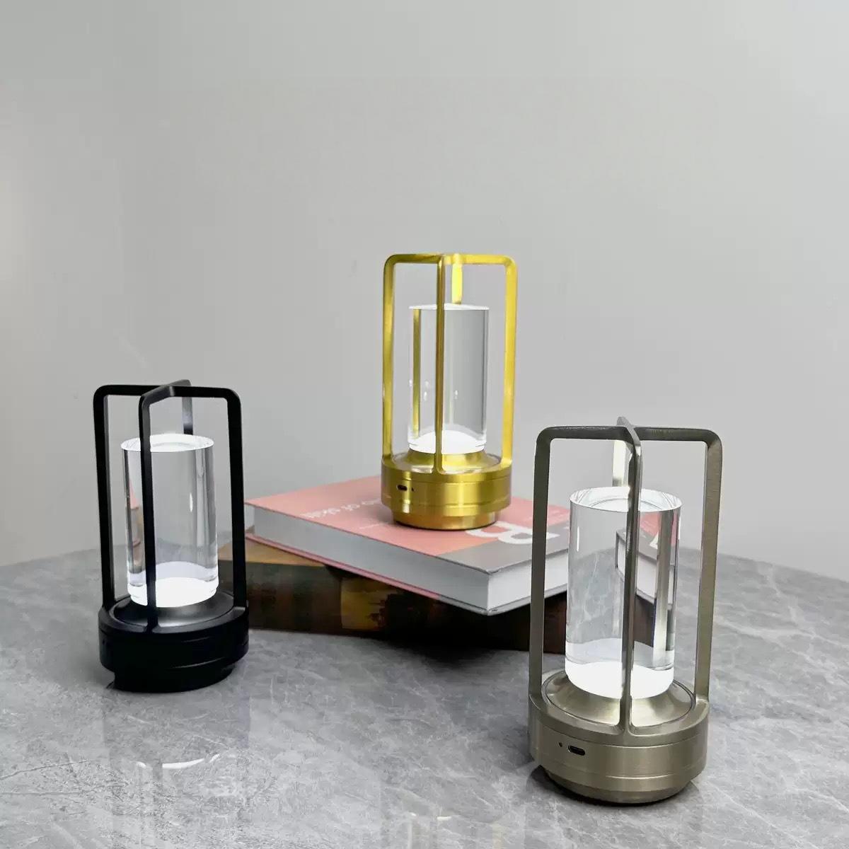 moderno restaurante Desk lâmpada Charging Decorative iluminação Touch 3 Way dimerizável Suitable bar Cafes Bedrooms Camping Led abajur
