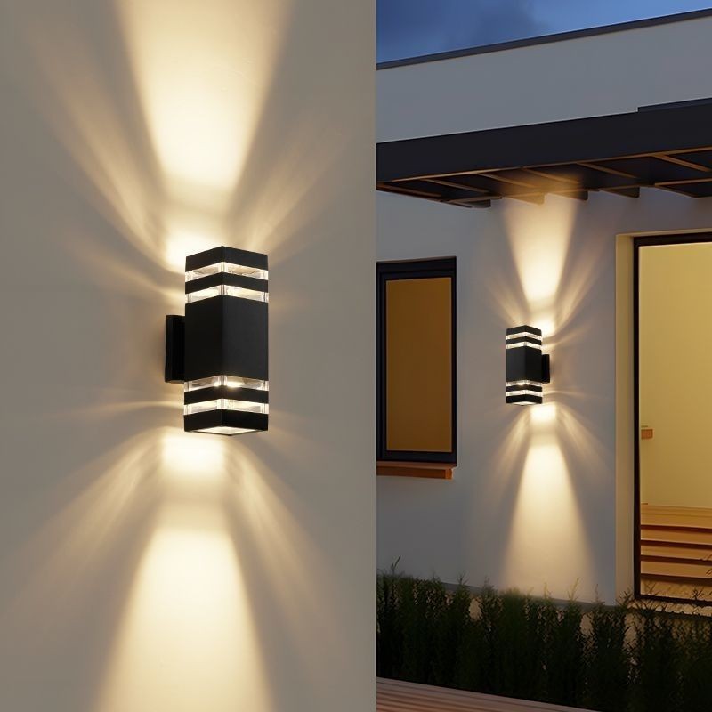 Chinese Manufacturer High Quality externo luminária de parede à prova d'água Ip65 Classic ABS Villa Gate Corridor Fence Garden Wall luminária