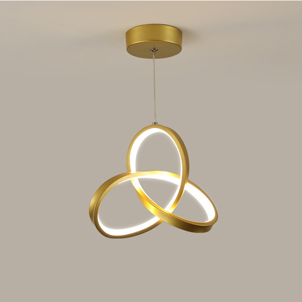 Chic LED embutir teto luminária Acrylic Metal Design corredor corredor Entryway dimerizável lustre luminária