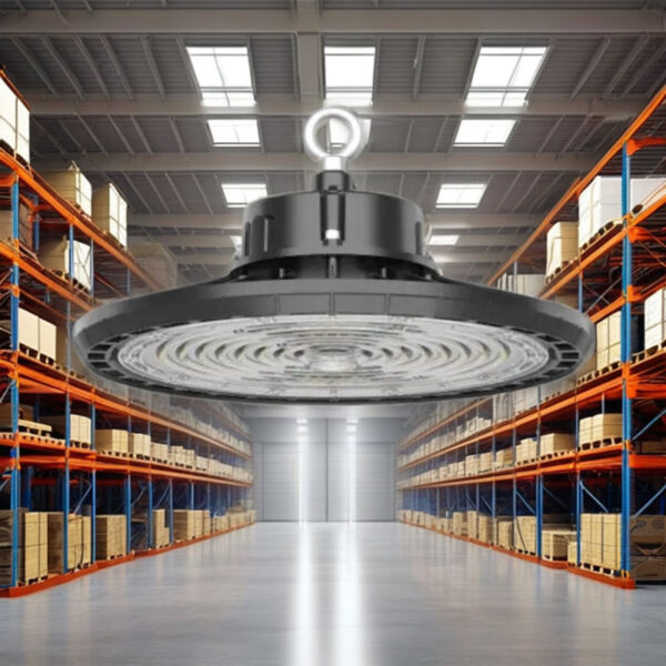 IP65 150lm/W 3CCT 3 Power Beam Angle ajustável CRI80 5-Year Warranty UFO LED luminária high bay fábrica Warehouse iluminação