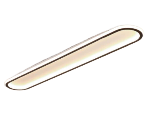 Creative linear lâmpada de teto dimerizável LED luminária de teto luminária moderno luminária de teto com controle remoto
