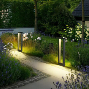 JACKSUN Modern Outdoor LED Lawn Light Waterproof IP65 Aluminum Courtyard Landscape For Garden Homestay Villa Grass For Outdoor