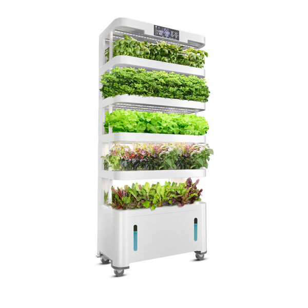 Cheap Pice Five Layers 60W 34L Nutrient Solution Tank Led luminária grow modular hidroponia Growing System