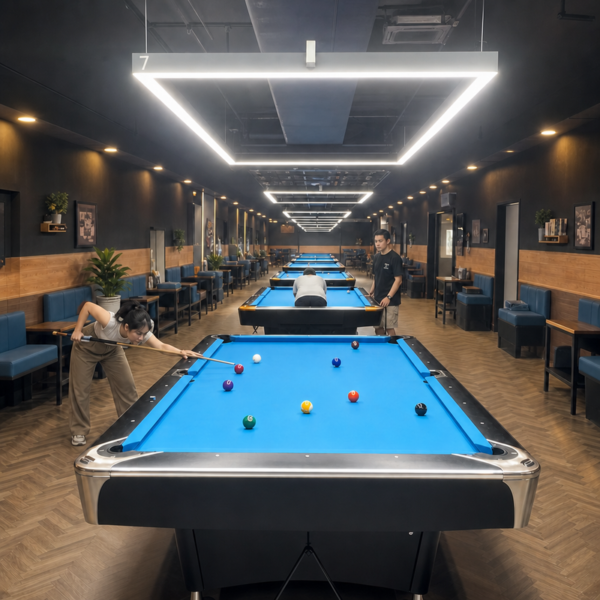 CE ROSH IP65 à prova d'água Touch Control LED luminária linear alumínio moderno linear iluminação para área externa Shop Gym