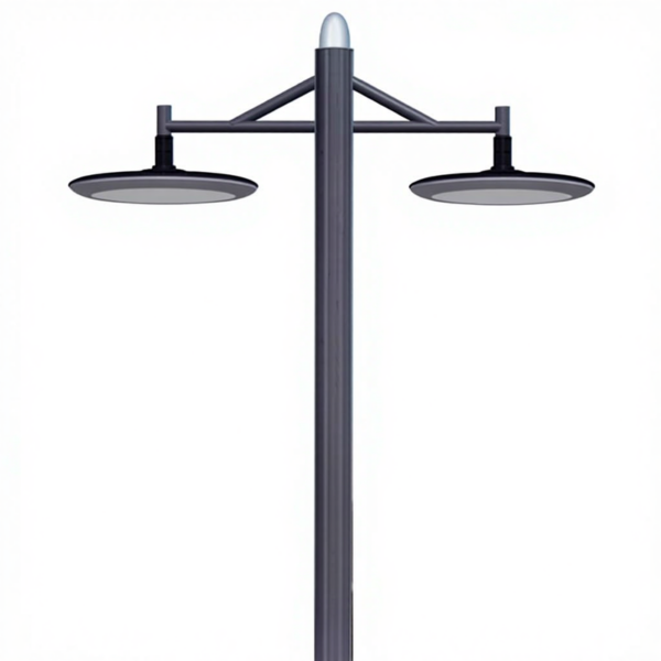 280cm AC LED externo luminária de jardim Pole controle remoto ajustável cor Temp 2700-6500K 3-Year Warranty Stylish Pole-Mounted