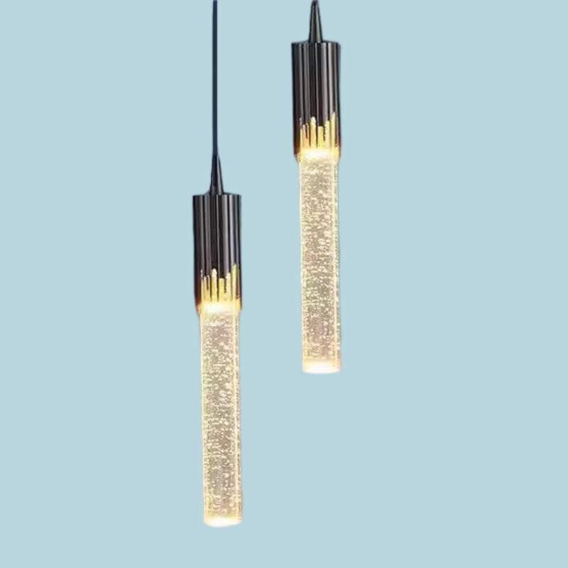 Nordic Modern Luxury Single Crystal Pendant Light Golden Decorative Home Indoor LED Delicate Decor Light Hanging Lamp Chandelier