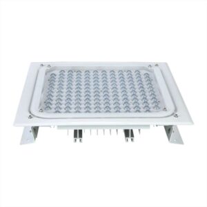 100W IP65 Explosion-Proof LED Canopy luminária com Built-in Emergency, para Fuel Stations & Hazardous Areas