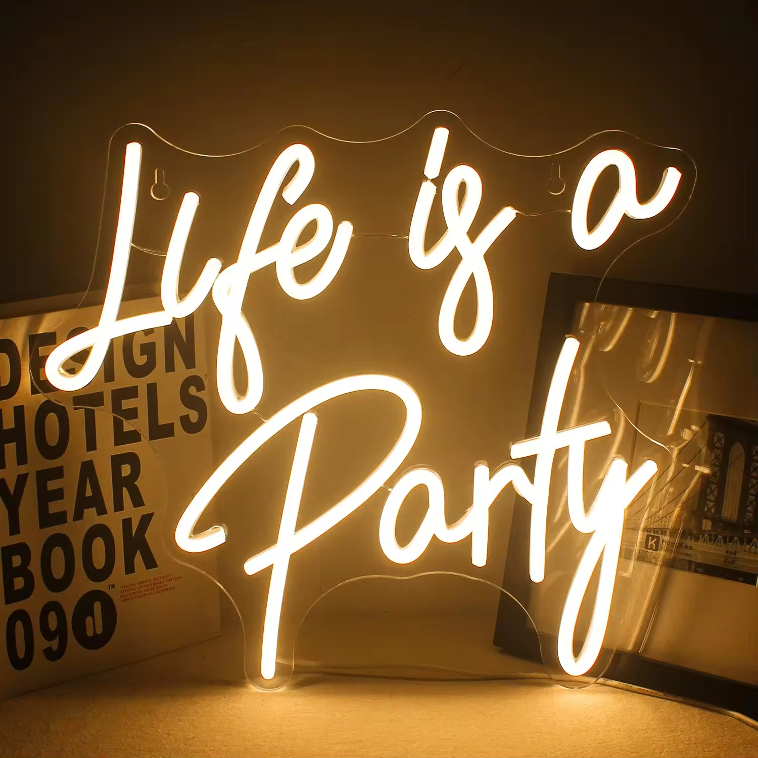 Personalized LED Neon luminárias -personalizado Wedding Baby Birthday Party Decor Wall Decor Gift