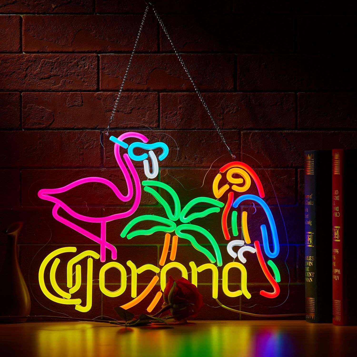 DIY personalizado 3D Acrylic Neon Sign Letters Home Decor Wall Art Advertising Party Event Customizable Size cor LED
