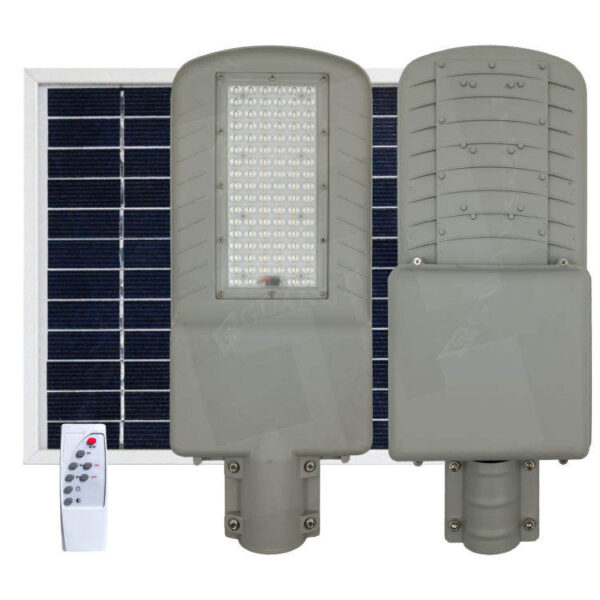 B14Series Flat Alone Gray High Mast 1000W Stadium Flood 120° LED Streetlight Camera Garden Street LED Solar externo luminária