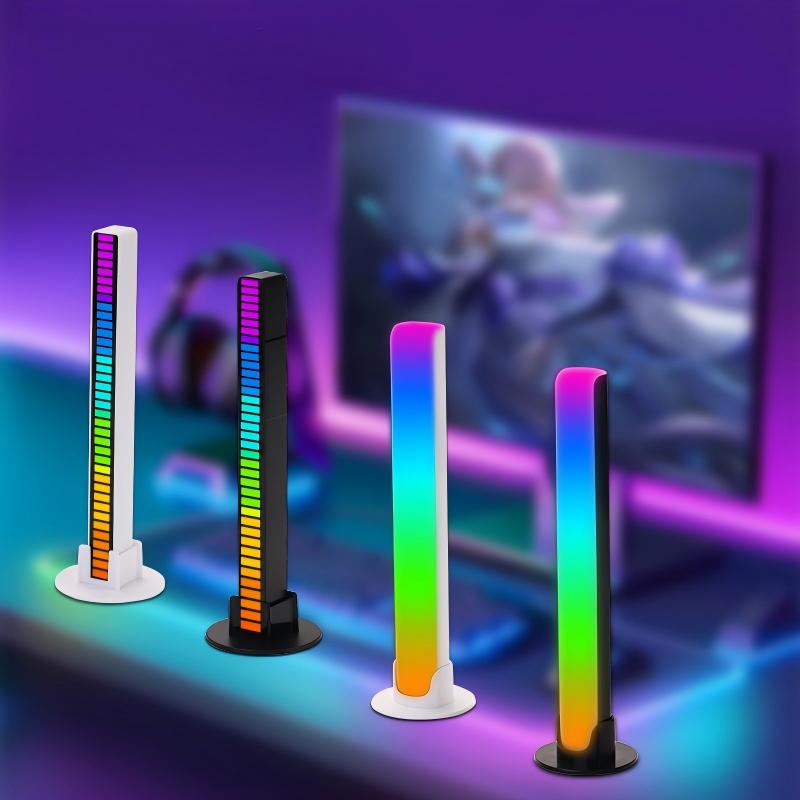 USB LED luminária bar RGB IC cor Changing TV Backlight Remote APP Control Music Sync Atmosphere luminária Strip Gaming Room 5V