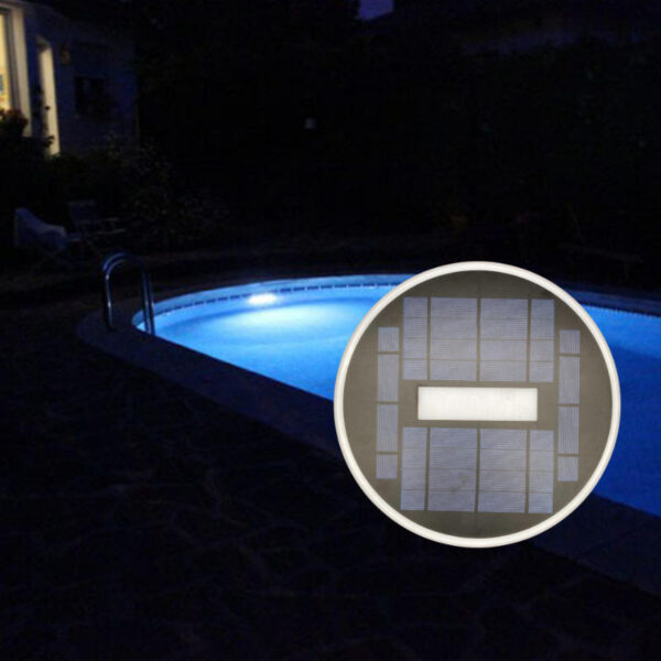 New Solar Pool luminária LED 3