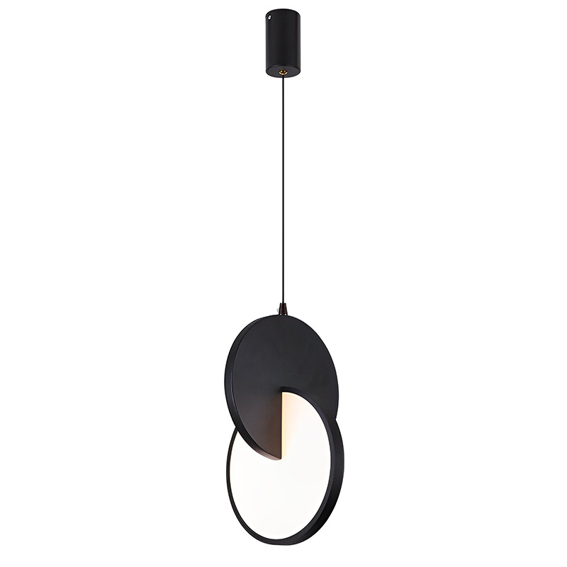 moderno LED restaurante bar Counter pendentes Art Minimalist quarto Bedside Background Wall Decor Hanging lâmpada