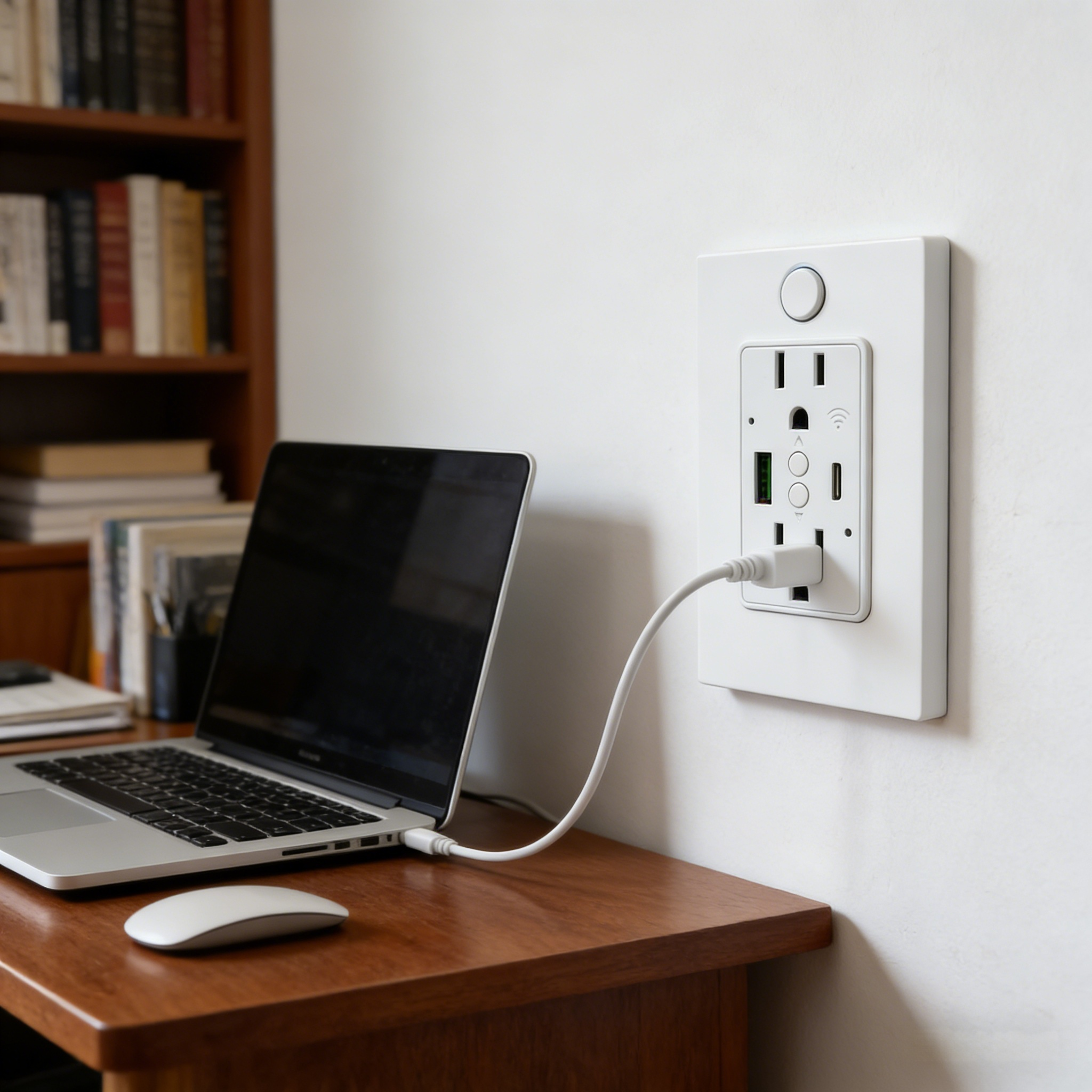 inteligente Wifi tomada de parede Pd20W Fast Charging tomada para Us Standard Home hotel escritório quarto sala de estar inteligente Power Hub