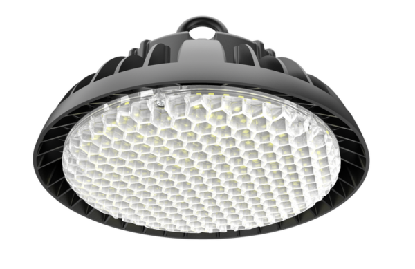 Low UGR Honeycomb Lens 100W 150W 200W 240W UFO Highbay luminária 220lm/w LED luminária high bay