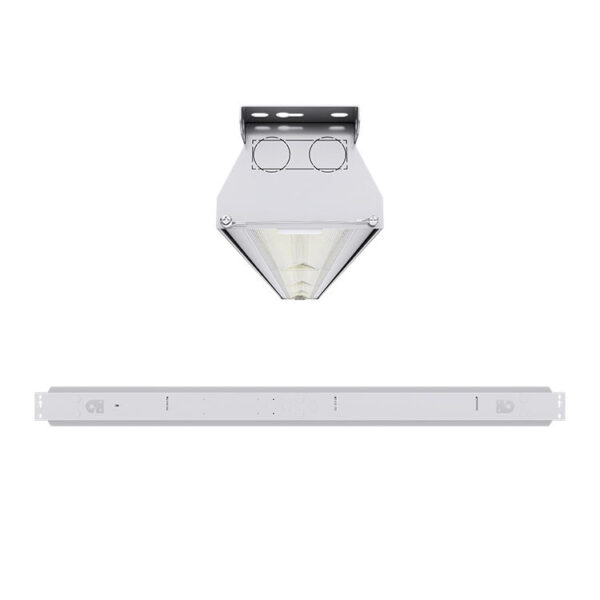New 5 Years Warranty High Brightness 100W 120W low bay luminárias para Parking Lot Garage Warehouse iluminação 1200mm