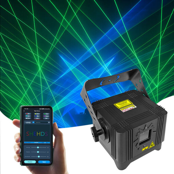 IP65 RGB Laser luminária DMX APP