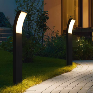 New moderno externo Led Bollard luminária