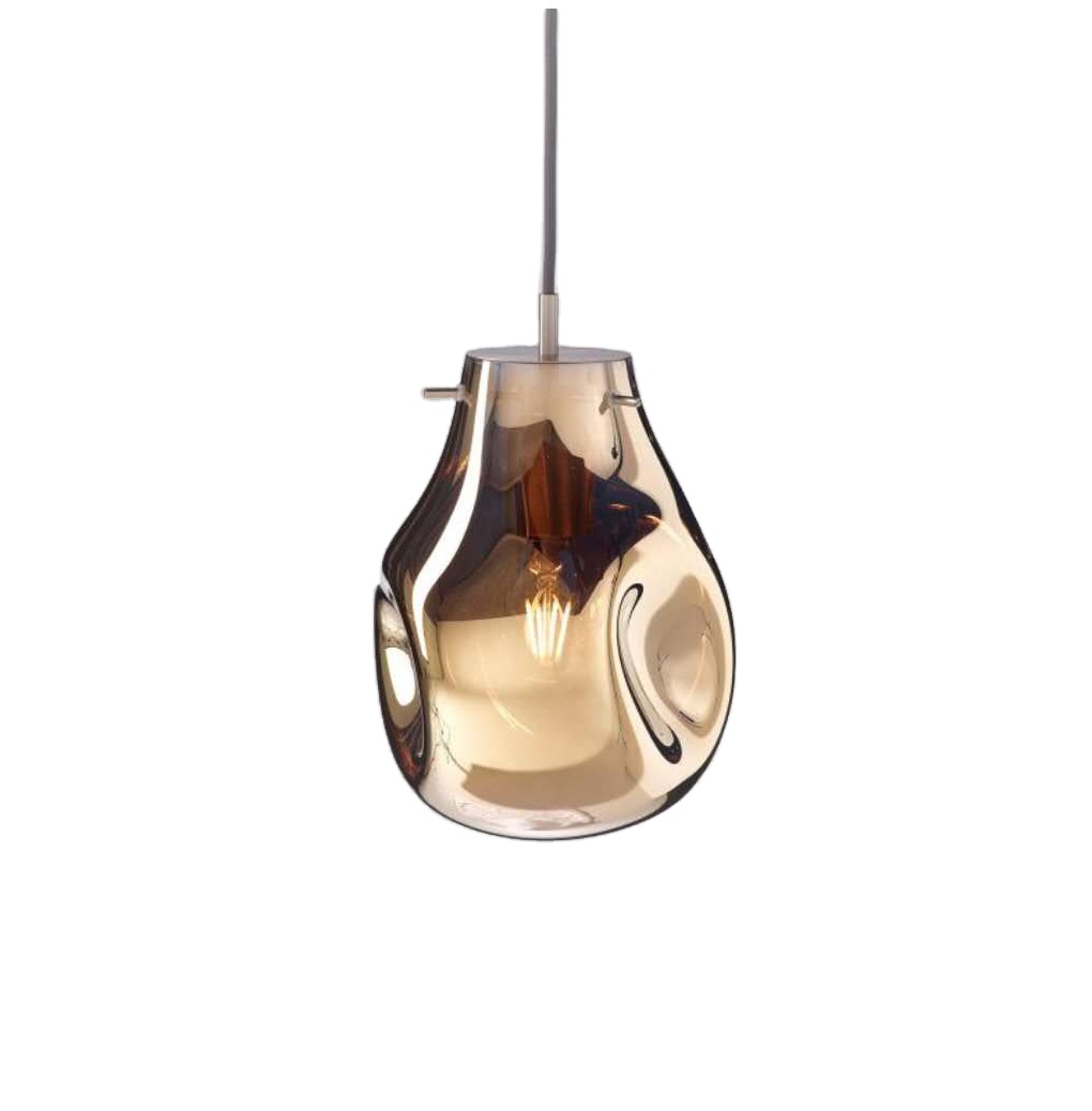 Glass pendente, Minimalist e Creative restaurante, hotel bar Counter