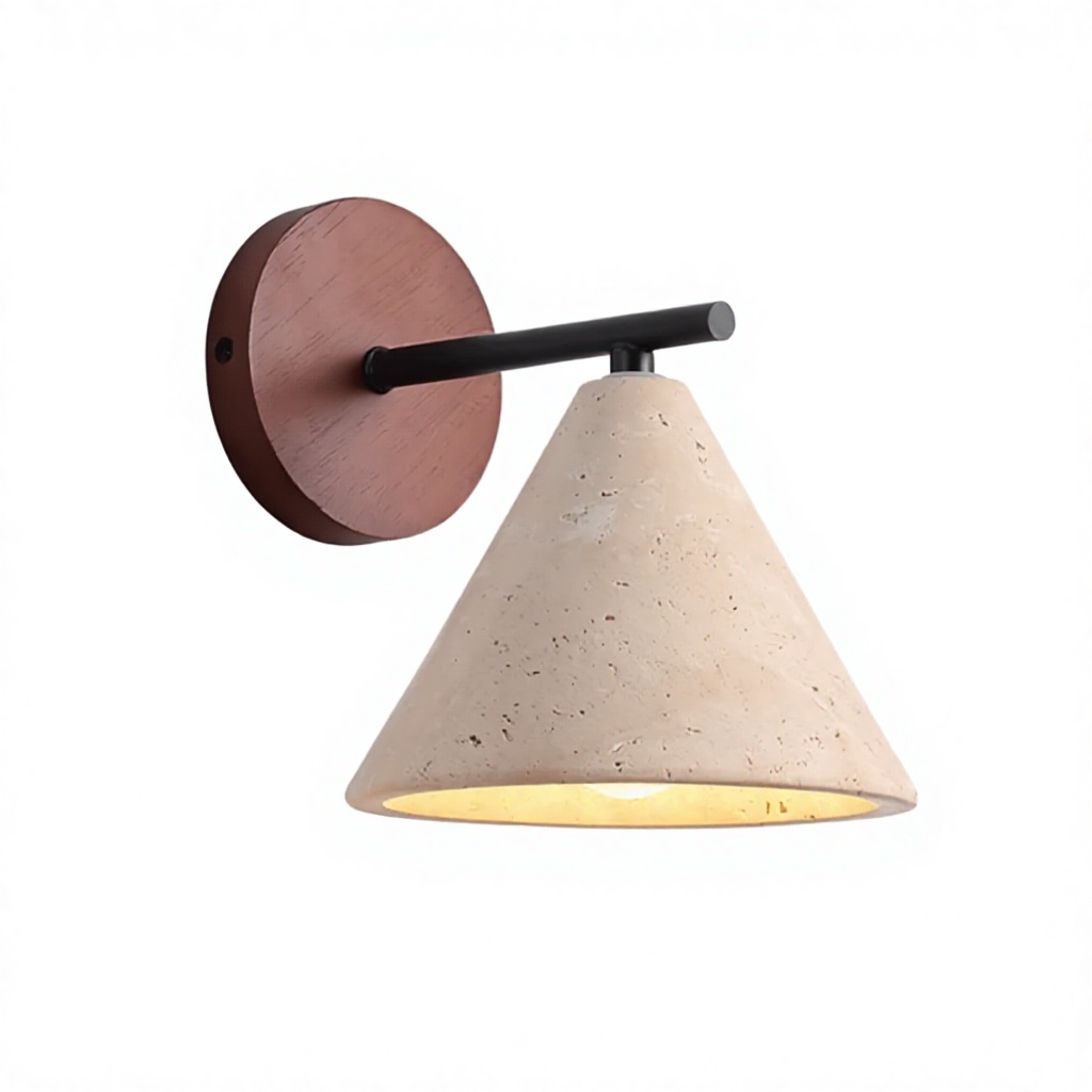 Wood Traditional Room Decor Wall Lamp Bedroom Led Sconce Yellow Touch Control Home Decorations Lighting Fixtures