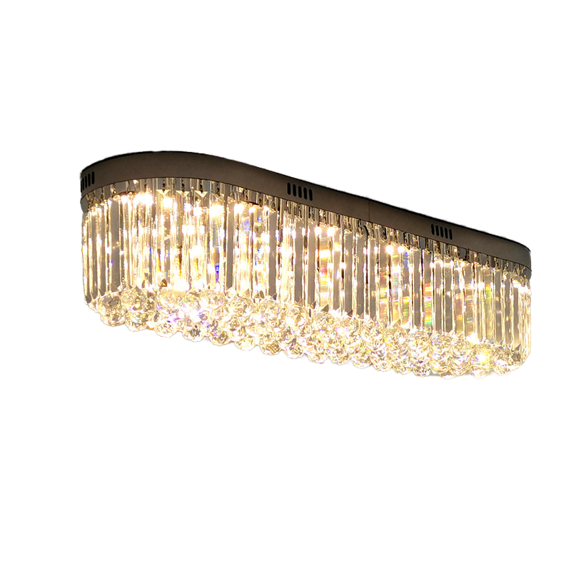 moderno LED cristal lustre Luxury Hanging restaurante sala de estar quarto cozinha bar Counter iluminação residencial Decorative luminárias