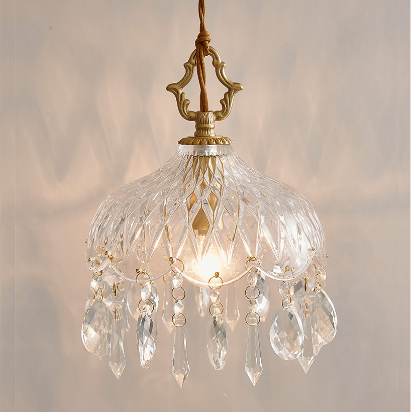 Gold pendente Hanging luminária de teto luminária cozinha Island lâmpada lustre