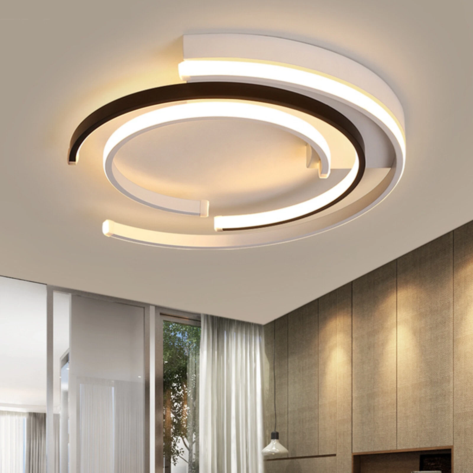 moderno Acrylic lustre luminária de teto luminária Dining sala de estar luminária pendente