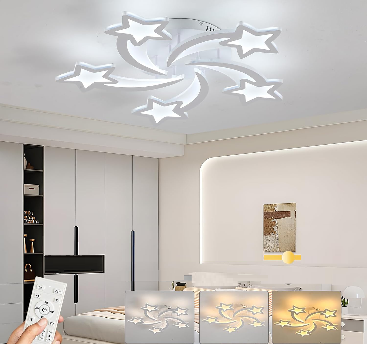 Led luminárias de teto,50W embutir luminária de teto luminárias Luminaire Plafonnier,5 Stars lâmpada de teto