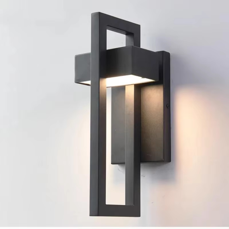 New Hot IP65 à prova d'água externo Neon lâmpadas durável Thick alumínio Wall-Mounted 120 Beam Angle AC Power Supply Garden iluminação