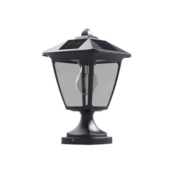 Solar LED Post Top luminária externo