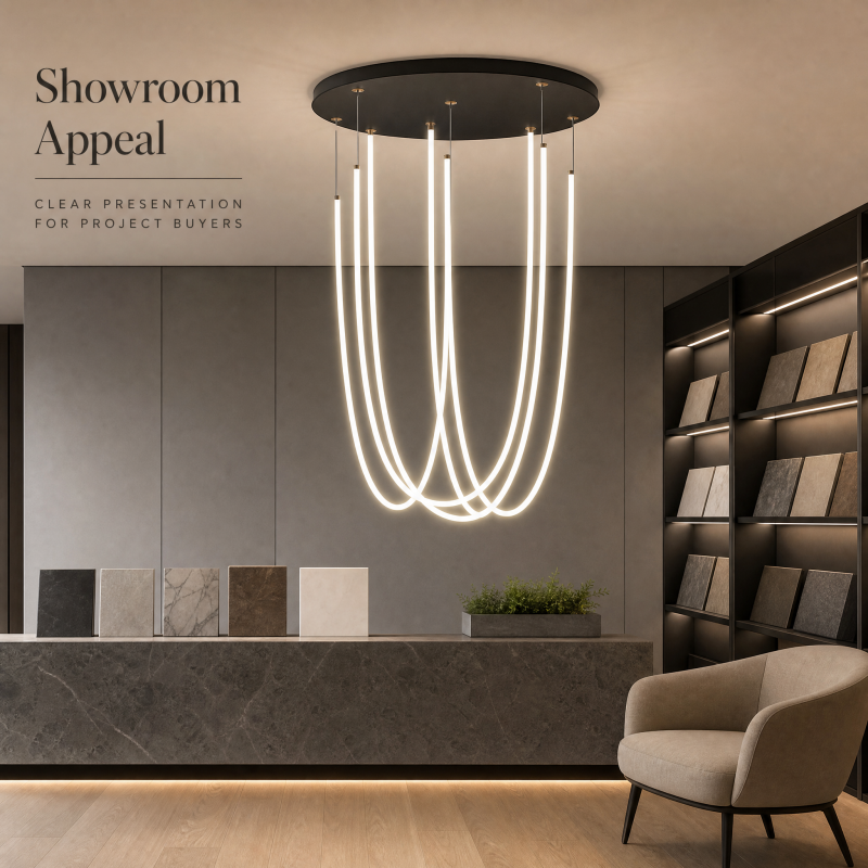 moderno quarto LED pendente flexível Silicone linear Hanging lâmpada Warm White luminária Home Decoration Minimalist luminária