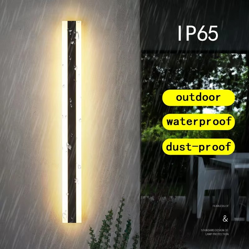 moderno nórdico IP65 à prova d'água fita LED para Wall teto Interior Decoration sala de estar quarto corredor luminária