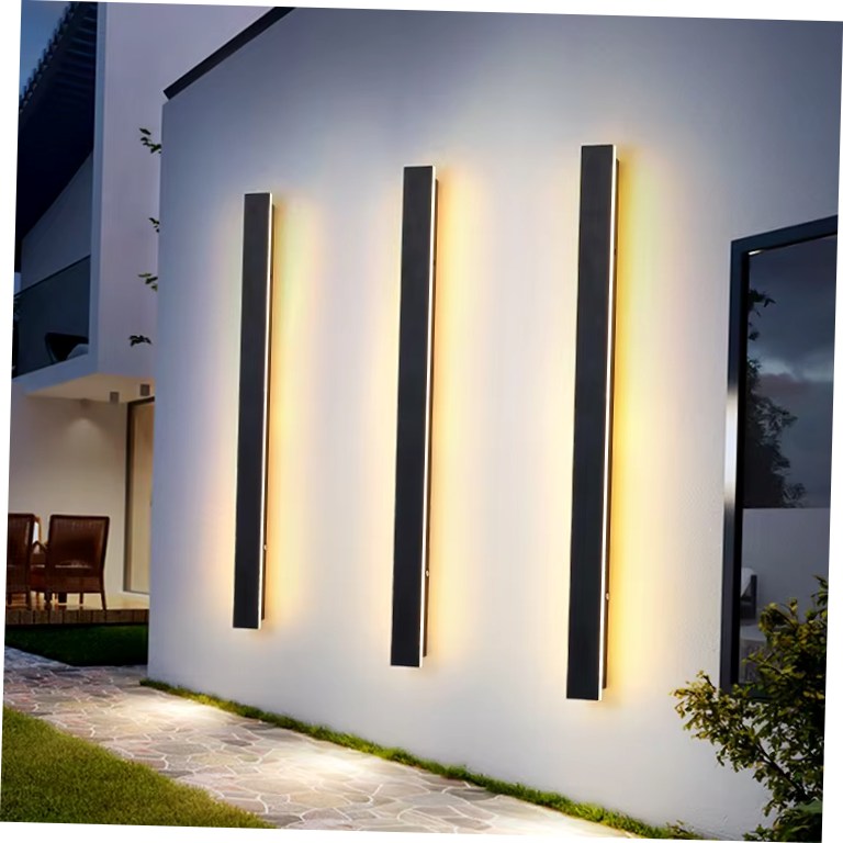 moderno nórdico IP65 LED Strip iluminação à prova d'água linear lâmpada para Wall teto quarto corredor sala de estar Interior Home Decor